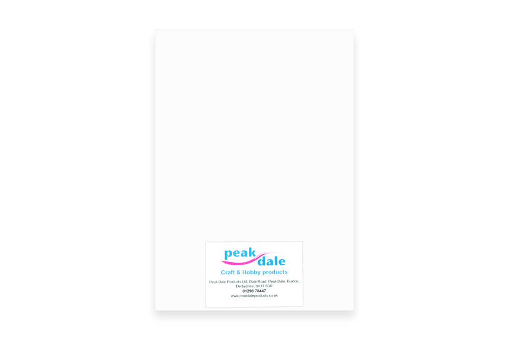 Cardstock A4 White Pack of 25 (250gsm) - Default Title (CSPLAWHI)