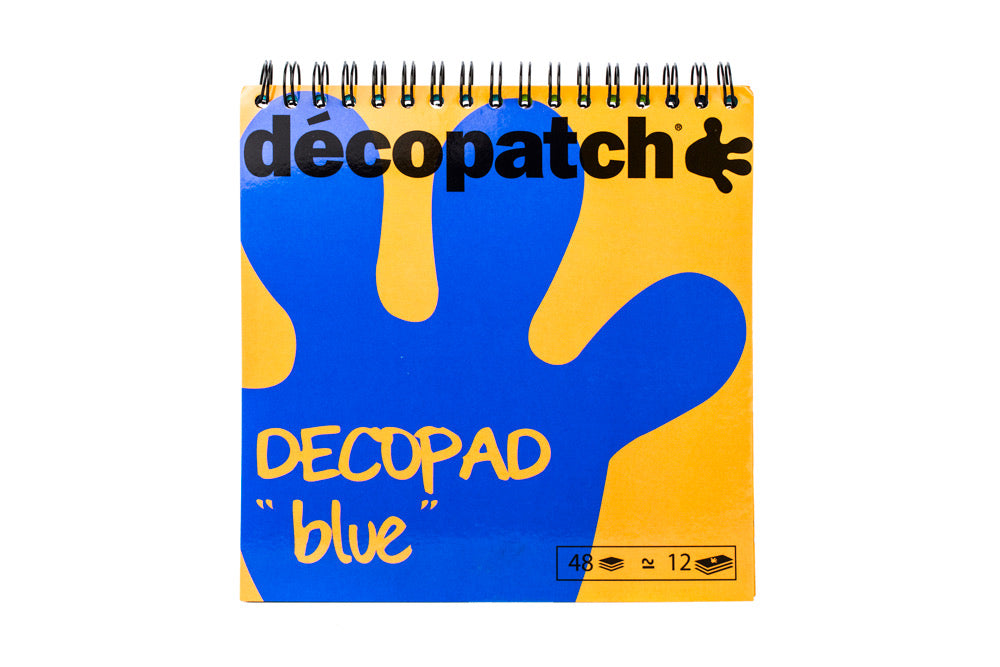 Decopatch Papers Pad BLUE BLOC04O - Default Title (DECOPADBLU)