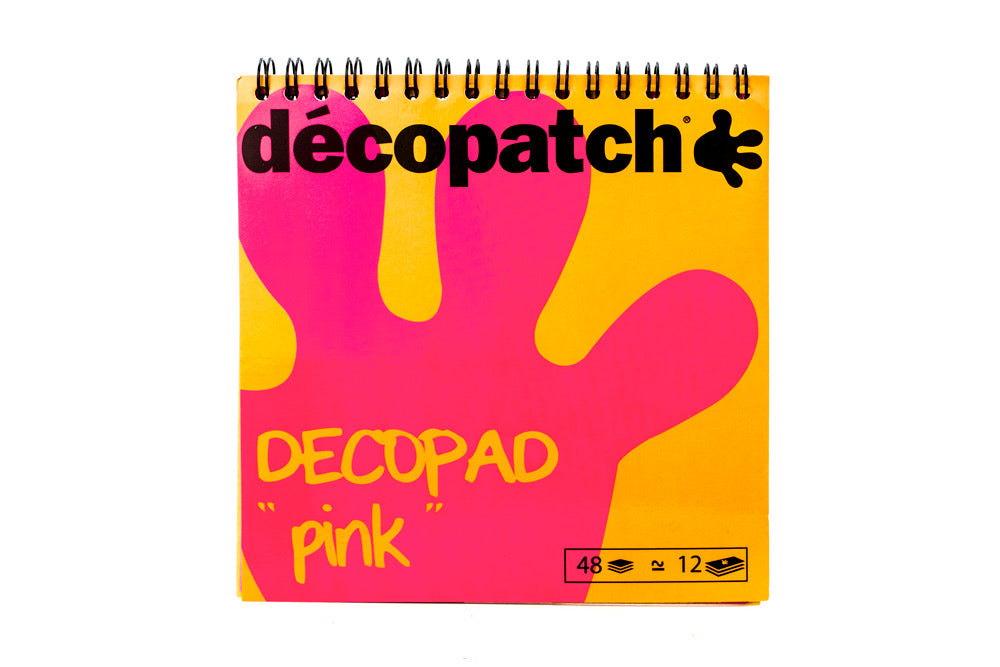 Decopatch Papers Pad PINK BLOC02O - Default (DECOPADPINK)