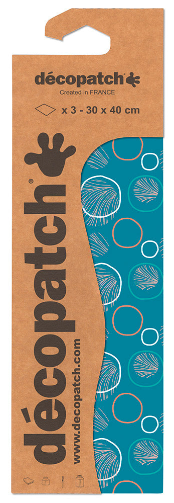 Decopatch Papers 858 Pack of 3 - Default Title (DECPAP858)