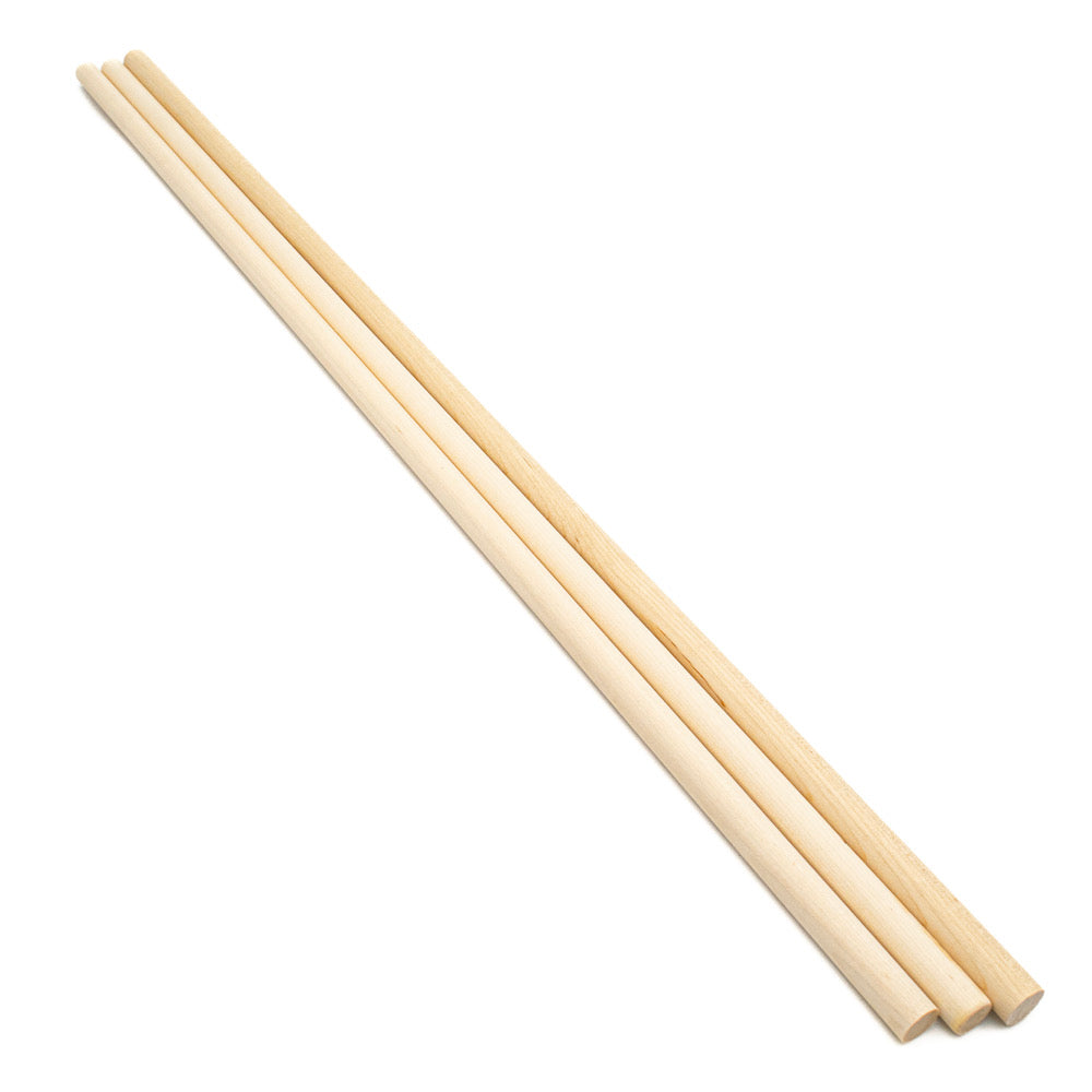 Dowel 12 mm 60 cm pack Pack of 3 - Default Title (DOWEL12MM)