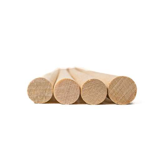 Dowel 9 mm 60 cm pack Pack of 4 - Default Title (DOWEL9MM)