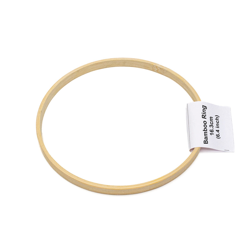 Bamboo Hoop Ring Only 16.3cm (6.4 inch) - Default (EMBHOOPRIN6.5)