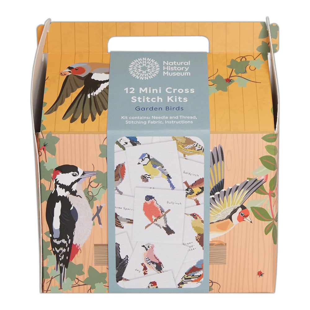 Embroidery Kit Natural History Museum 12 Birds - Default (EMBKIT12BIRD)