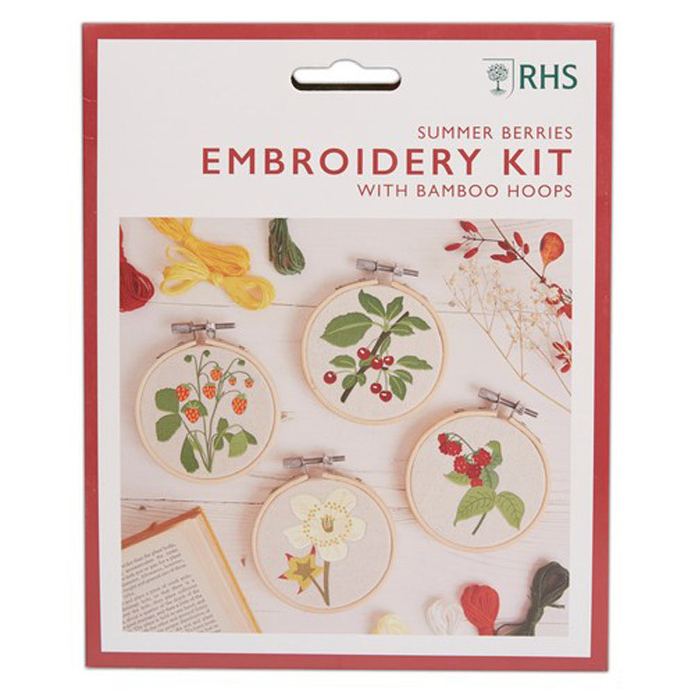 RHS Embroidery Kit SUMMER BERRIES - Default (EMBKITHOOSUM)