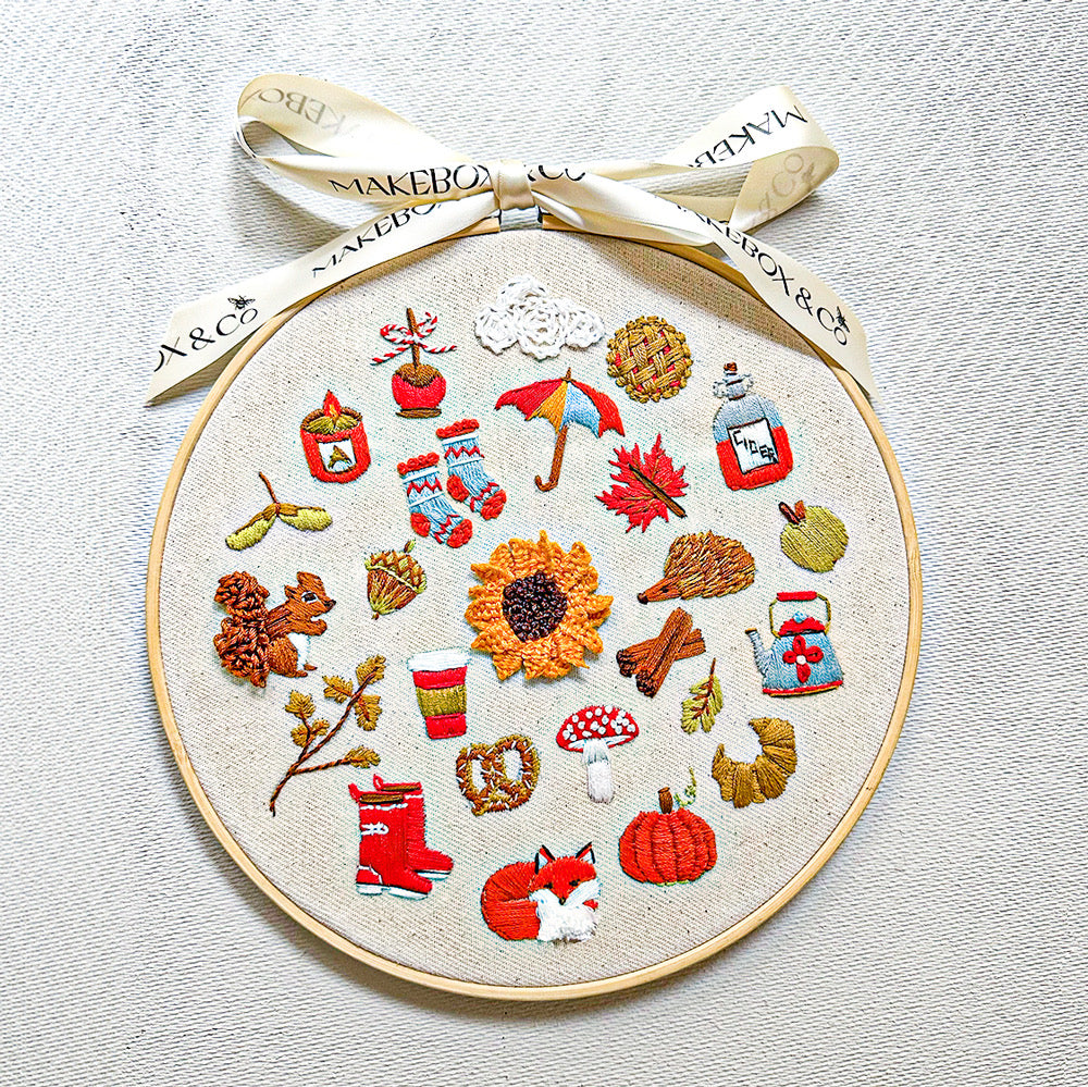 Makebox Embroidery Kit AUTUMN - Default (EMBKITMAKAUT)