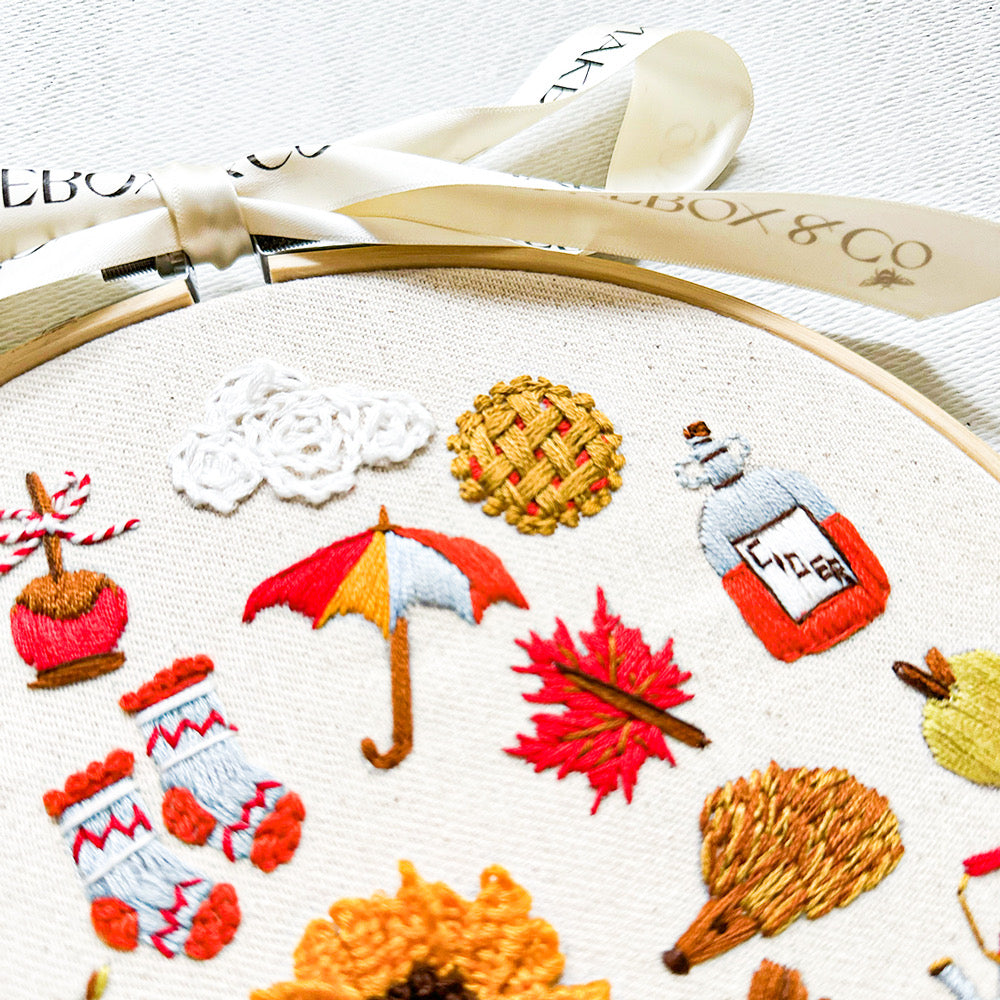 Makebox Embroidery Kit AUTUMN - Default (EMBKITMAKAUT)