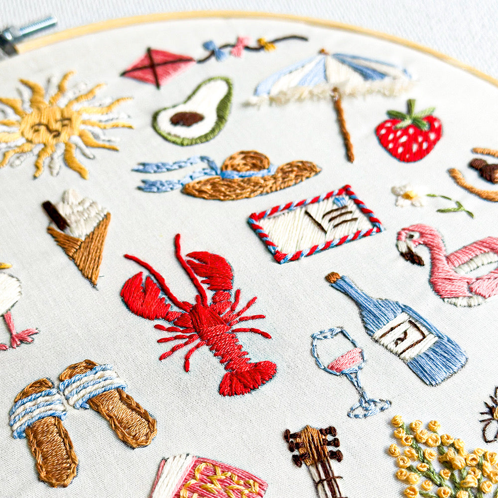 Makebox Embroidery Kit SUMMER - Default (EMBKITMAKSUM)