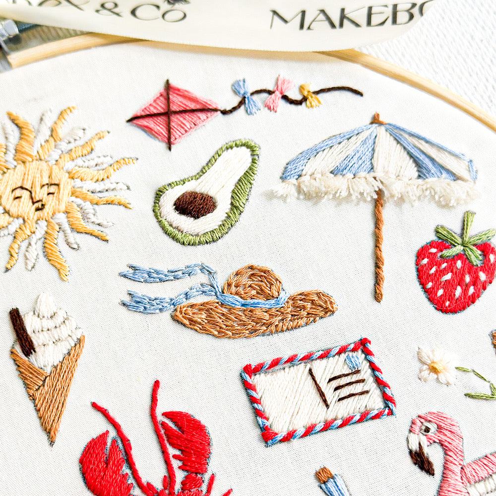 Makebox Embroidery Kit SUMMER - Default (EMBKITMAKSUM)