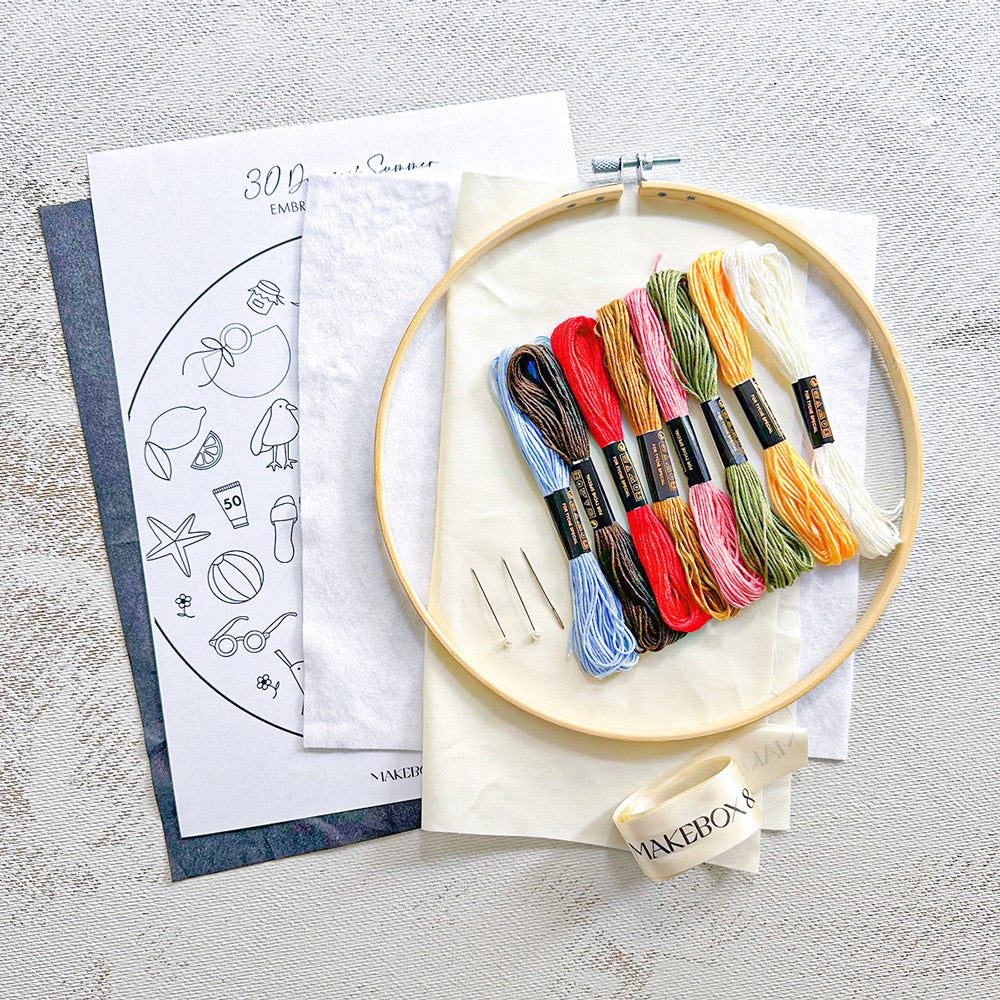 Makebox Embroidery Kit SUMMER - Default (EMBKITMAKSUM)