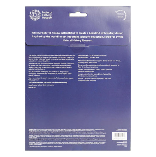 Natural History Museum Embroidery Kit - SISKINS - Default (EMBKITSIS)