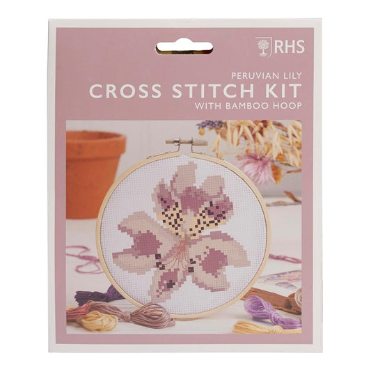 RHS Cross Stitch Kit PERUVIAN LILY - Default (EMBKITXPER)