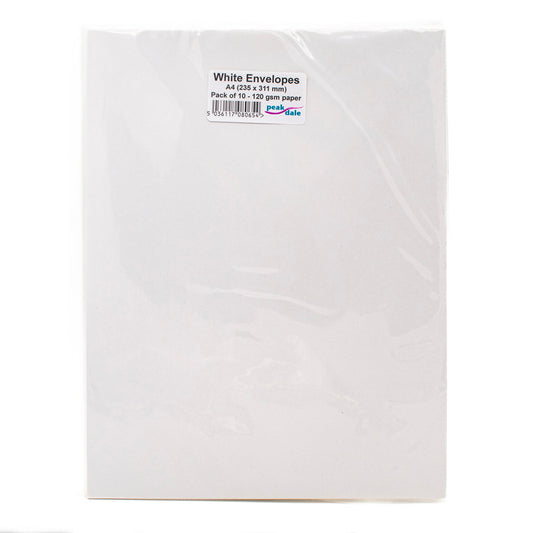 Envelopes A4 WHITE pk 10 - Default (ENVA4WH10)