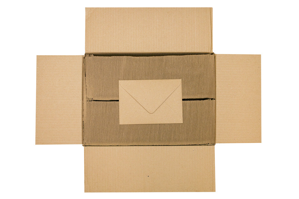 Envelopes A6 BROWN KRAFT Box of 500 - Default Title (ENVA6KR500)