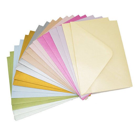 Envelopes A6 PEARL ASSORTED pack of 20