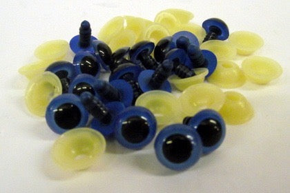 Safety Eyes 10mm Blue 100 pairs - Default Title (EY10BLUH)