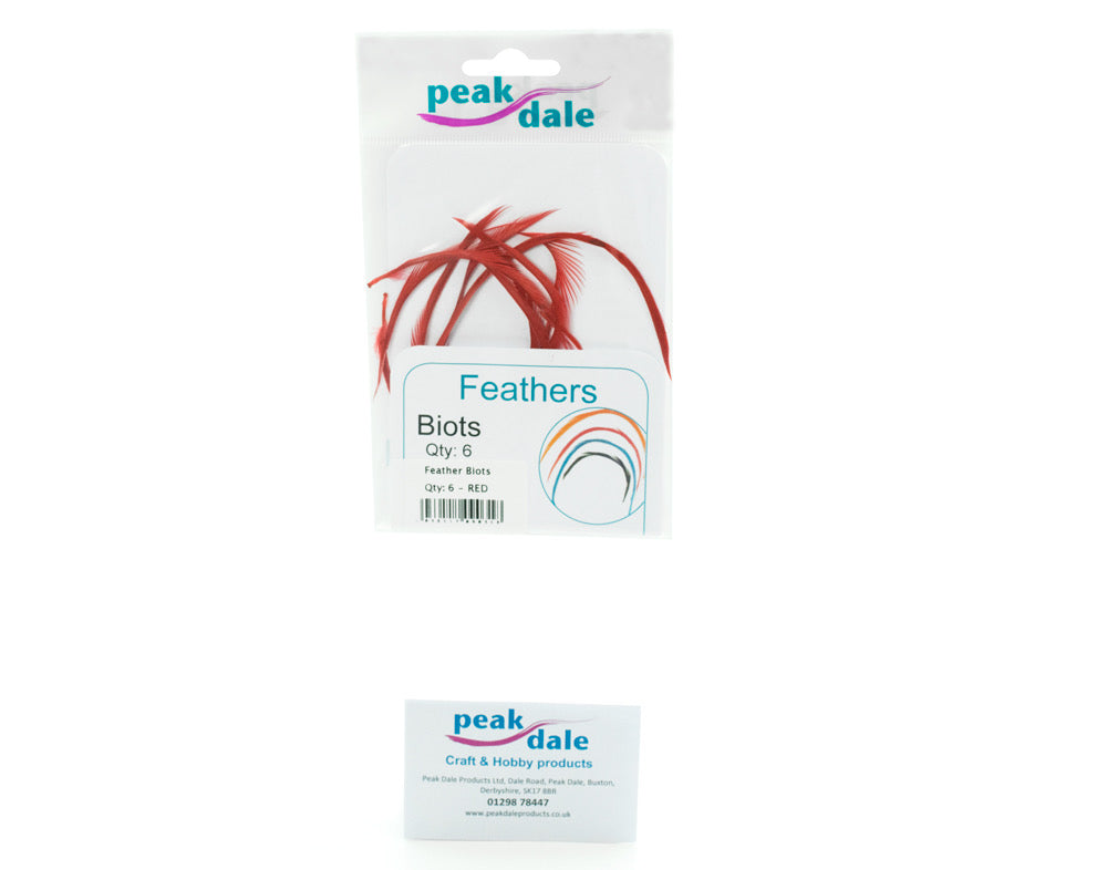 Feather Biots Red Pack of 6 - Default Title (FEABIOTRED)