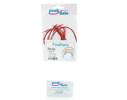 Feather Biots Red Pack of 6 - Default Title (FEABIOTRED)