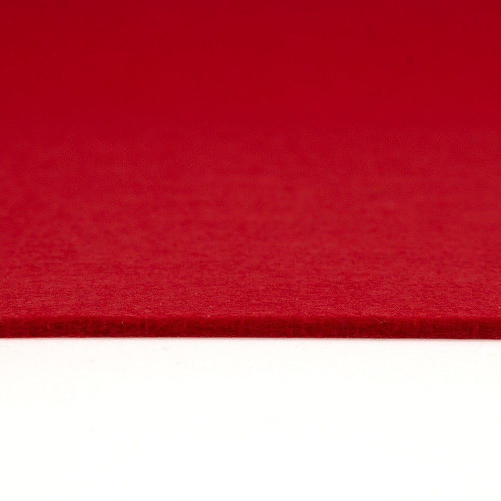 Craft Felt 3mm Thick Sheet Red 42 x 60cm - Default Title (FELTTHICK3RED)