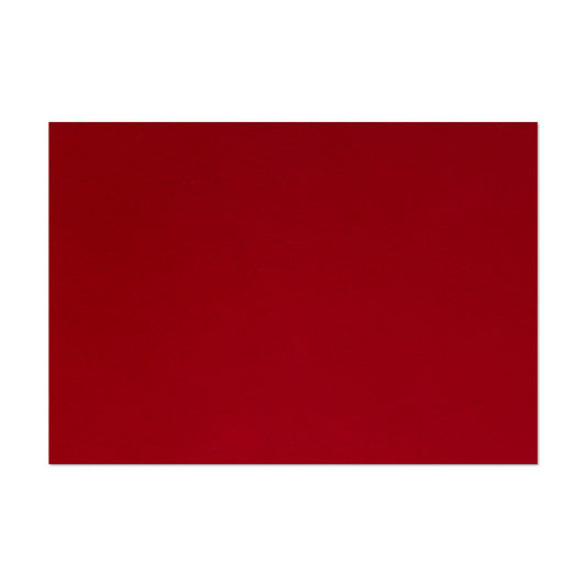 Craft Felt 3mm Thick Sheet Red 42 x 60cm - Default Title (FELTTHICK3RED)