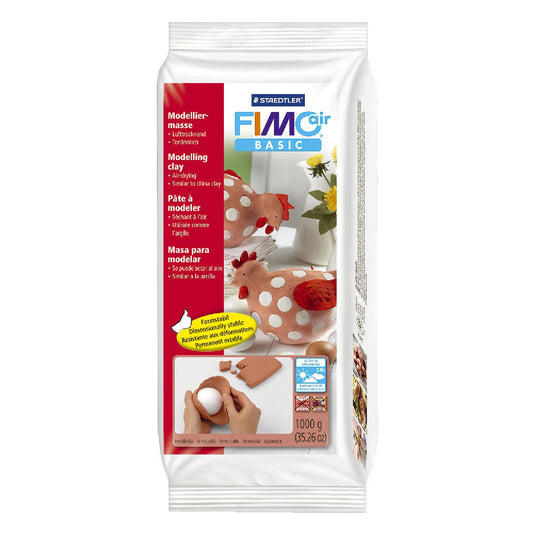 Fimo Air Drying Clay Terracotta 1 kg 8101-76 - Default Title (FIMOAIRTER1KG)