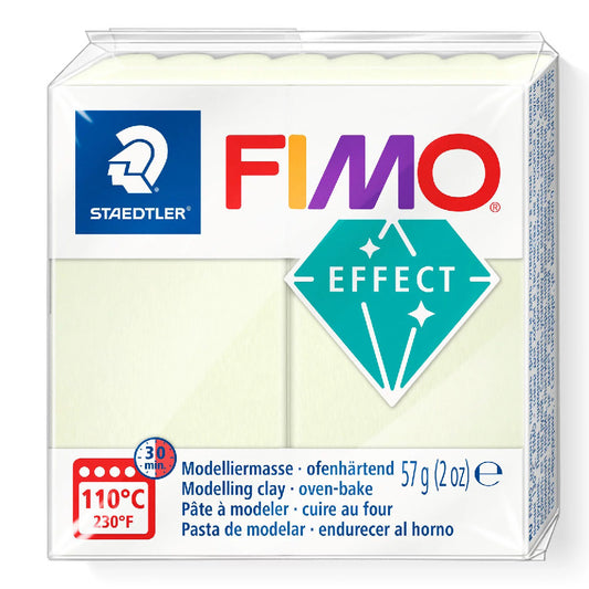 Fimo 8020-04 Effect Glow in the Dark 57g - Default Title (FIMOEF04)