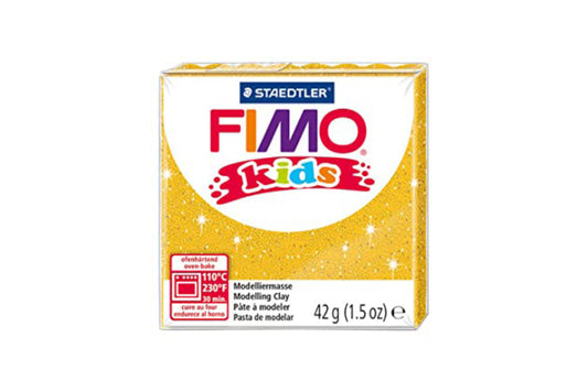 Fimo 8030-112 KIDS Gold Glitter - Default (FIMOKIDS112)