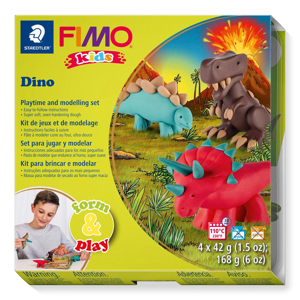 Fimo 8034 07 Form and Play DINOSAUR - Default Title (FIMOKIDSDINO)