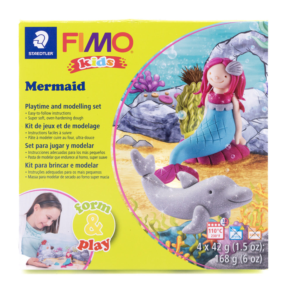 Fimo 8034 12 Form and Play MERMAID - Default (FIMOKIDSMER)