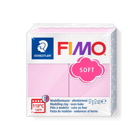 Fimo 8020-205 Soft Light Pink Standard block - Default (FIMOS205)