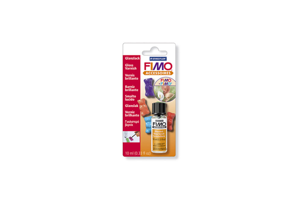 Fimo 8703-01 Gloss Varnish 10ml - Default Title (FIMOVARGL10)