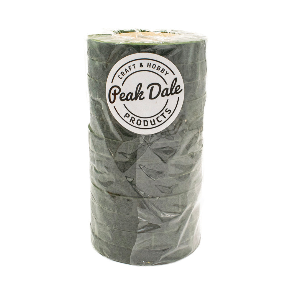 Tape Floral Green Bulk Pack of 12 - Default Title (FLOTAPGREBULK)