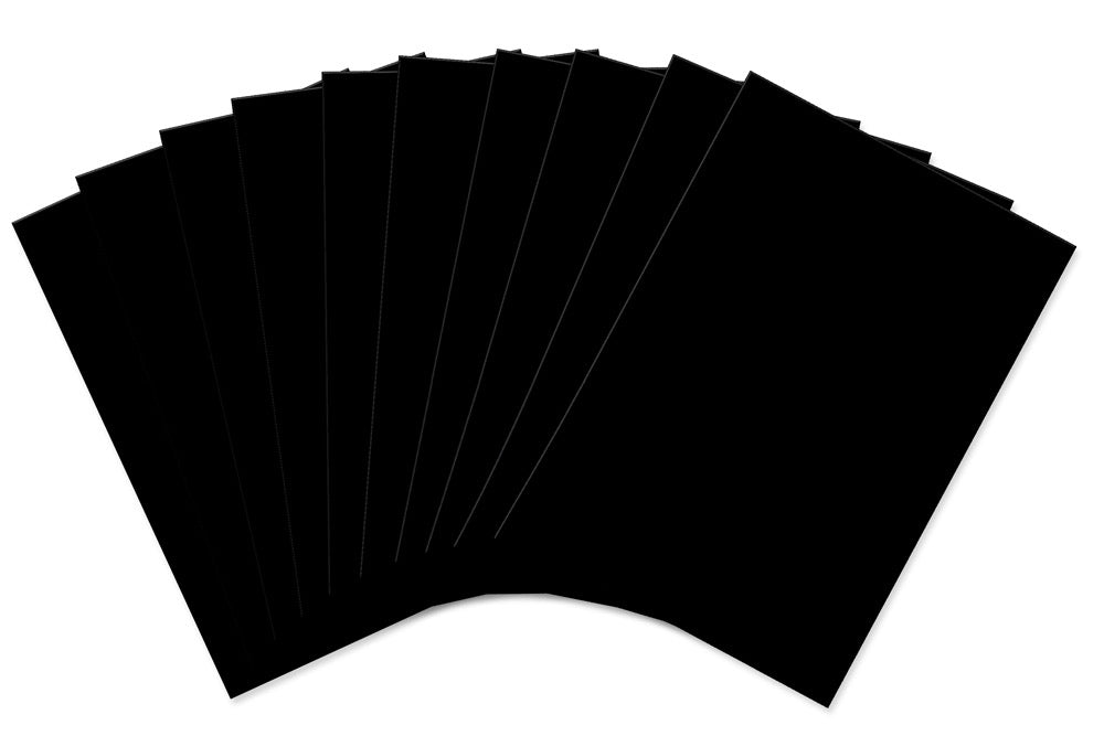 Funky Foam A4 Black Pack of 10 sheets - Default Title (FUNFBLA10)