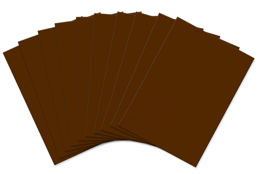 Funky Foam A4 Brown Pack of 10 sheets - Default Title (FUNFBRO10)