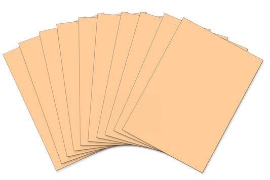 Funky Foam A4 Peach Pack of 10 sheets - Default Title (FUNFPEA10)