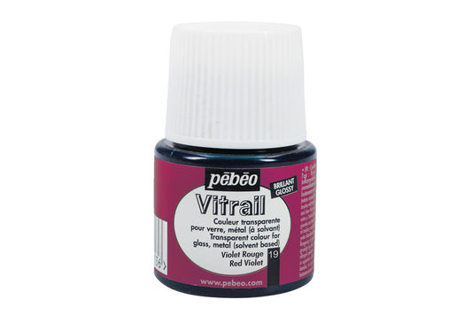 Glass Paint Vitrail RED/VIOLET - Default Title (GLAVITREDVIO)