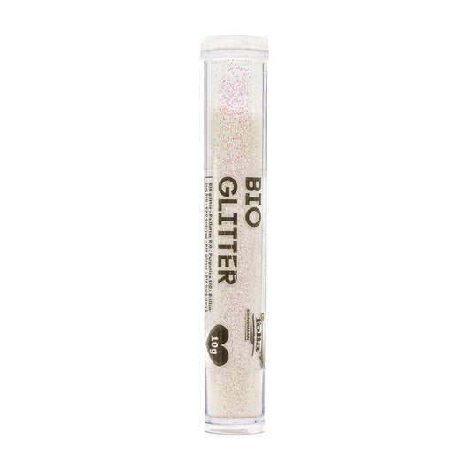 Glitter Bio Iridescent White 10g Tube - Default (GLIBIO10IRIWHI)