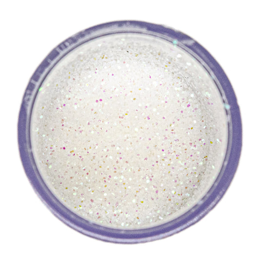 Glitter Bio Iridescent White 10g Tube - Default (GLIBIO10IRIWHI)