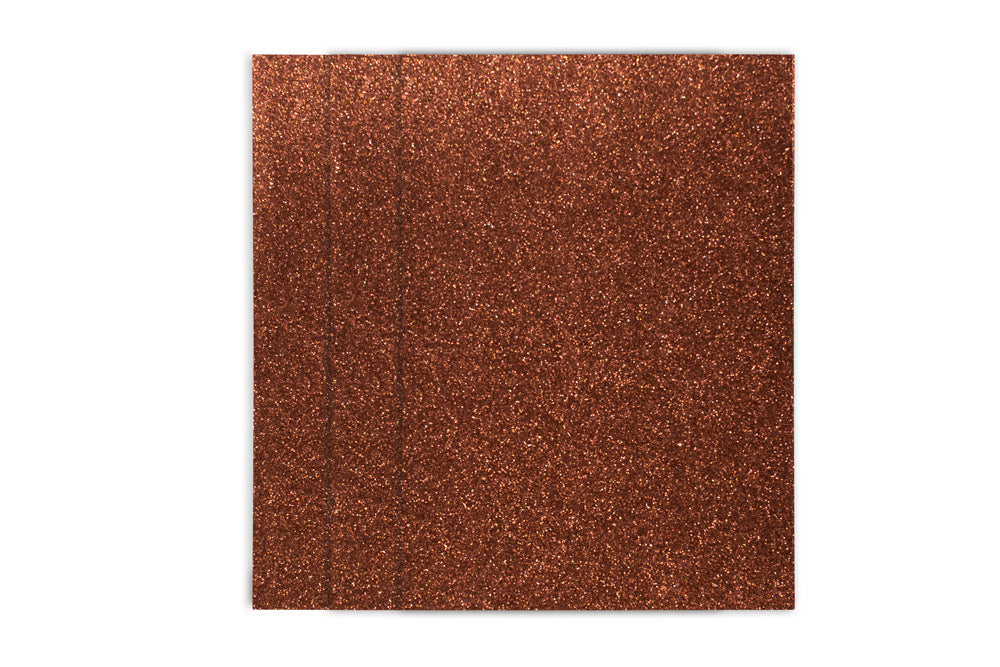 Glitter Card A4 BROWN Pack of 3 - Default Title (GLITCBROWN)