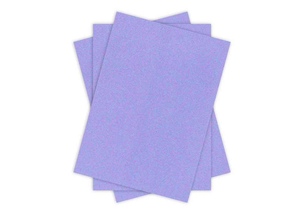 Glitter Card A4 LILAC Pack of 3 - Default Title (GLITCLIL)