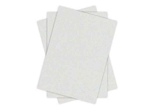 Glitter Card A4 WHITE Pack of 3 - Default Title (GLITCWHITE)