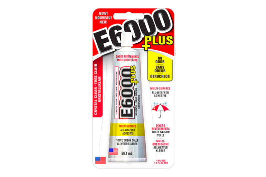 E6000 PLUS Craft & Hobby Adhesive 26.6 ml - Default Title (GLUE600026.6ML)