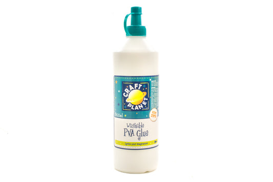 PVA School Glue 0.5 Litre - Default Title (GLUEW500)