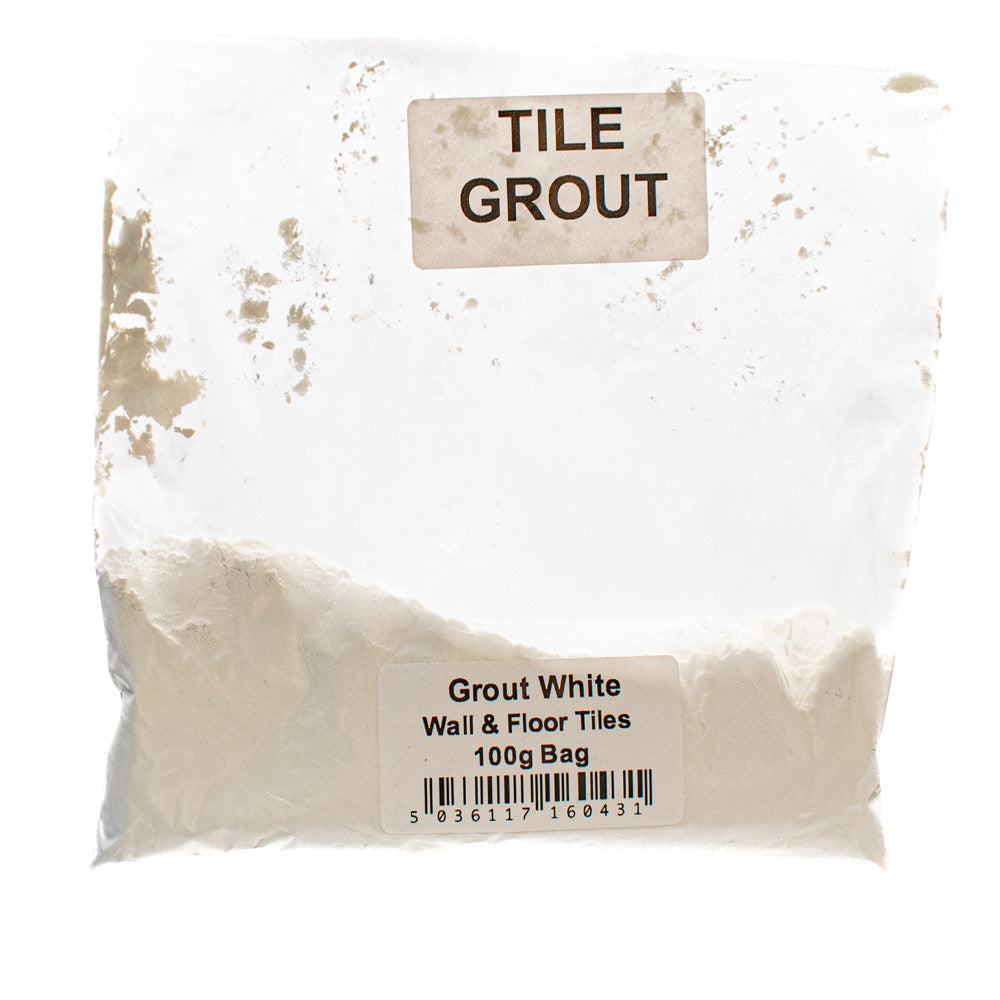 Grout White Wall & Floor Tiles 100g Bag - Default Title (GROUTWH100)