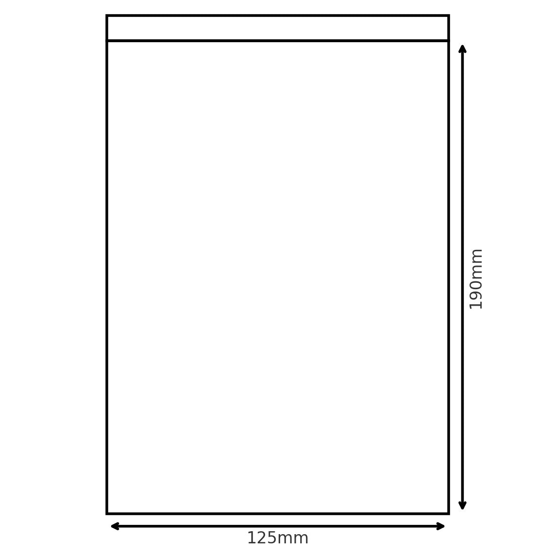 GSB-9 Gripseal Bag 125x190mm BOX 1,000 - Default Title (GSB9-BOX)