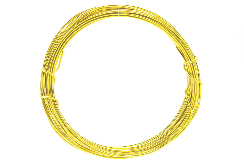 Jewellery Wire Brass 0.8mm - 6mt - Default Title (JEWBRA08)