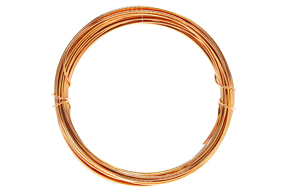 Jewellery Wire Copper 0.8mm - 6mt - Default Title (JEWCOP08)