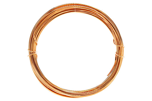 Jewellery Wire Copper 0.8mm - 6mt - Default Title (JEWCOP08)