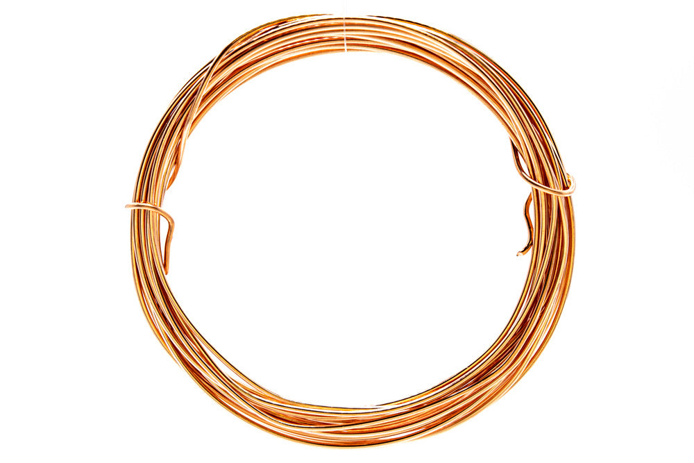 Jewellery Wire Copper 1.0mm - 4mt - Default Title (JEWCOP10)