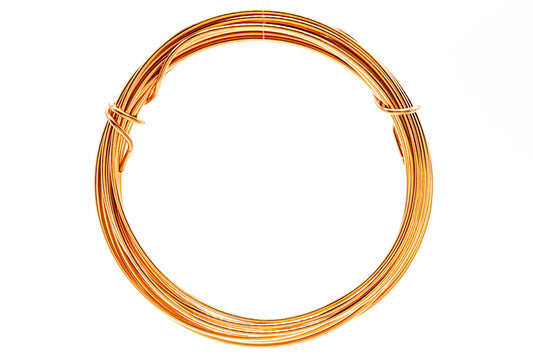 Jewellery Wire Copper 1.2mm - 3mt - Default Title (JEWCOP12)